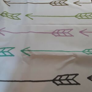 Arrow Shower Curtain 70 x 72,Whimsical,Crisp,Ecclectic